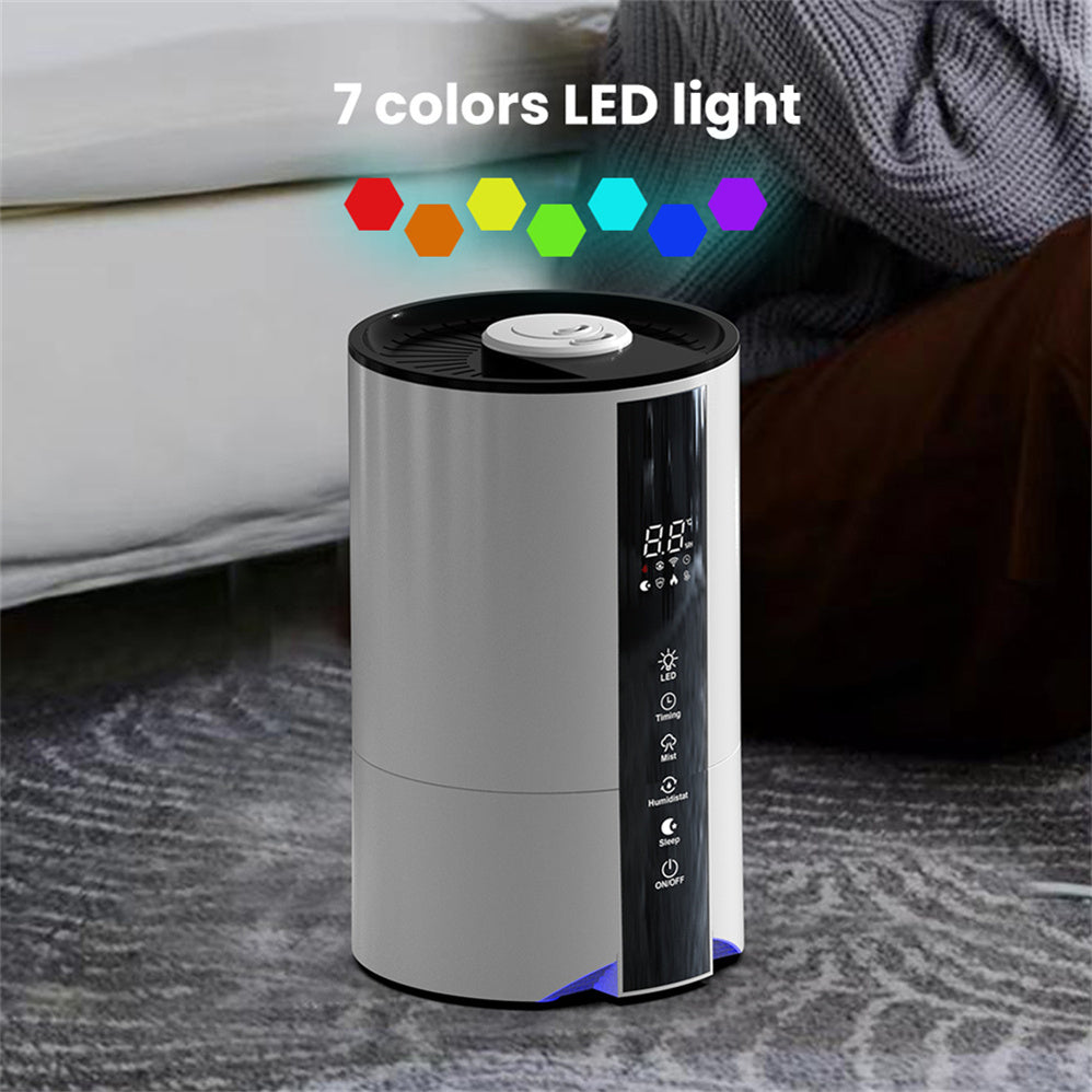 4.5L Smart Negative Ion Air Humidifier – Large Capacity with Sleep Mode